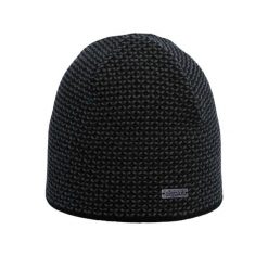 Czapka zimowa męska Eisglut Zacg beanie. Czarne czapki męskie EISGLUT, na zimę, bez wzorów. Za 167.50 zł.