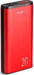 Powerbank Wesdar S59 20000mAh Czerwony. Czerwone powerbanki Wesdar. Za 159.99 zł.