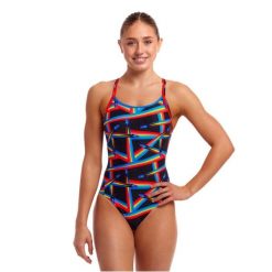 Strój kąpielowy jednoczęściowy FUNKITA Pocket Rocket - Diamond Back. Stroje kąpielowe damskie Funkita, xs, bez wzorów. Za 239.00 zł.