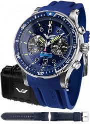 Zegarek Vostok Europe Zegarek męski Vostok Europe 6S21-511A772S niebieski. Niebieskie zegarki męskie Vostok Europe, bez wzorów. Za 3,350.00 zł.