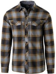 Helikon-Tex Koszula turystyczna Helikon-Tex Defender Mk2 Nylon Sorona Blend - dark ochre plaid rozmiar: l. Brązowe koszule męskie HELIKON-TEX, l, bez wzorów, z nylonu, bez kołnierzyka, bez ramiączek. Za 236.24 zł.
