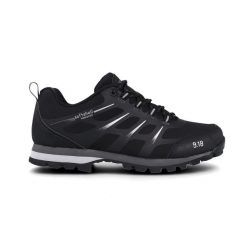 Buty trekkingowe z softshellu niskie Paredes Seguridad Mateo. Czarne trekkingi męskie paredes, z materiału, bez zapięcia. Za 293.50 zł.