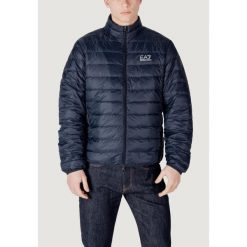Kurtka puchowa Mężczyzna EA7. Niebieskie kurtki męskie EA7, na zimę, m, bez wzorów, z poliamidu, bez kaptura. W wyprzedaży za 671.60 zł.