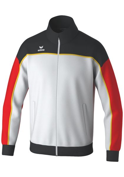 Kurtka z dresu Erima Change By Erima. Białe kurtki męskie Erima, xl, bez wzorów, z dresówki, z kapturem. Za 189.50 zł.