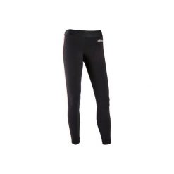 Legginsy Gym & Pilates 3S damskie. Czarne legginsy damskie Adidas, bez wzorów, z bawełny. Za 129.99 zł.