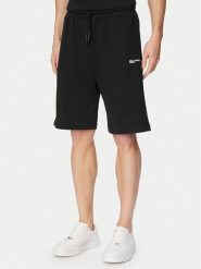 Karl Lagerfeld Jeans Szorty jeansowe B2M10148 Czarny Straight Leg. Czarne szorty męskie Karl Lagerfeld Jeans, bez wzorów, z bawełny. Za 439.99 zł.
