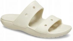 Klapki Dla Dorosłych Crocs Classic Sandal. Brązowe klapki męskie Crocs, bez wzorów, z materiału, bez zapięcia. Za 118.99 zł.
