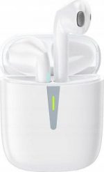 Słuchawki Platinet Platinet wireless earbuds Thunderbold, white (PM1010W). Białe słuchawki bezprzewodowe Platinet. Za 100.60 zł.