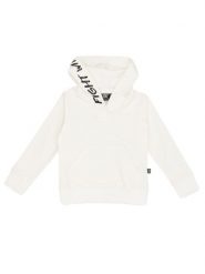 Bluza z kaptur na co dzień na siłownię. Białe bluzy damskie LEONE 1947 APPAREL, bez wzorów, bez ramiączek, bez kaptura. Za 105.21 zł.