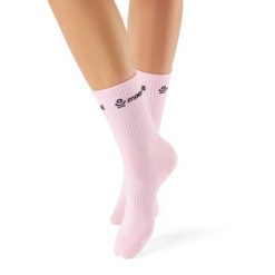 Skarpetki do jogi Moonholi Ideal Grip z naturalnej bawełny. Białe skarpetki damskie MOONHOLI, bez wzorów, z bawełny. Za 39.00 zł.