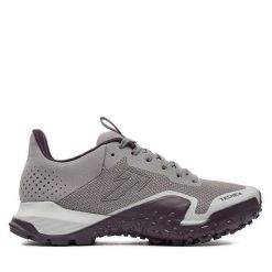 Trekkingi Tecnica. Szare obuwie sportowe damskie TECNICA, bez wzorów, z gore-texu, bez zapięcia, trekkingowe, gore-tex. Za 489.99 zł.