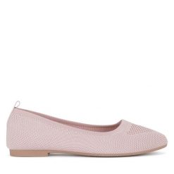 Baleriny Clara Barson. Czerwone balerinki damskie Clara Barson, bez wzorów, bez obcasa, bez zapięcia. Za 69.99 zł.
