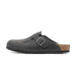 Sandały Boston Olejowana Skóra Rozmiar 36 - 0059461 Czarny. Brązowe sandały męskie Birkenstock, bez wzorów, z materiału, retro, bez zapięcia. Za 654.95 zł.