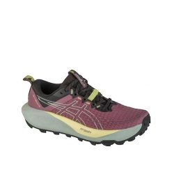 Buty do biegania ASICS Gel-Trabuco 13 Violet. Fioletowe obuwie trekkingowe damskie Asics, z gumy, bez zapięcia. Za 821.60 zł.