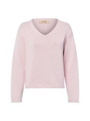 MOS MOSH sweter z dzianiny - Bine Kobiety Bawełna różowy, XS. Czerwone swetry nierozpinane damskie Mos Mosh, xs, bez wzorów, z bawełny, bez kołnierzyka, bez ramiączek. Za 379.95 zł.