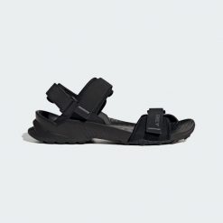Sandały Terrex Hydroterra. Czarne sandały męskie Adidas, na lato, bez wzorów, bez zapięcia. Za 239.00 zł.
