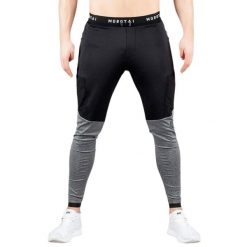 Spodnie treningowe męskie Morotai Running Performance. Czarne buty sportowe męskie MOROTAI, m, bez wzorów, z dresówki, do biegania. W wyprzedaży za 100.00 zł.