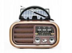 Radio Lamex Radio przenośne RX-BT638 z panelem słonecznym, FM, Bluetooth, USB, SD akumulator 18650. Radia Lamex. Za 80.72 zł.