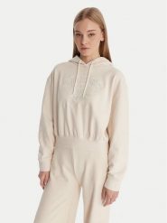 Guess Bluza V6RQ03 KD761 Écru Regular Fit. Bluzy damskie Guess, l, z aplikacjami, z bawełny, bez ramiączek, bez kaptura. Za 349.99 zł.