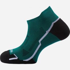 Skarpety do biegania w terenie Millet Intense Low Socks Czarny. Zielone skarpetki damskie Millet, bez wzorów, z tkaniny. Za 79.00 zł.