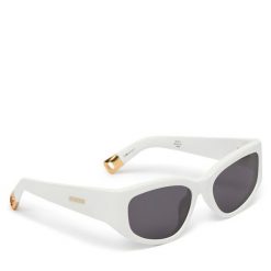 Okulary przeciwsłoneczne JACQUEMUS. Białe okulary przeciwsłoneczne damskie JACQUEMUS. Za 1,399.00 zł.