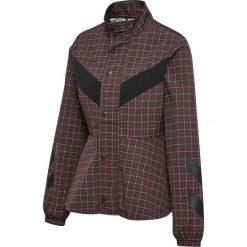 Kurtka w kratę dla kobiet Hummel D. Kurtki sportowe damskie Hummel, l, bez wzorów, z materiału, bez ramiączek, bez kaptura, na fitness i siłownię. Za 324.00 zł.