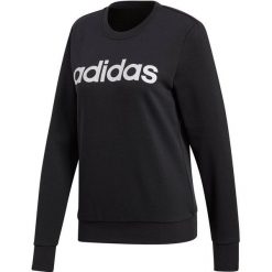 Bluza damska adidas W Essentials Linear Sweat czarna DP2363. Czarne bluzy damskie Adidas, xs, bez wzorów, sportowe, bez ramiączek, bez kaptura. Za 112.00 zł.