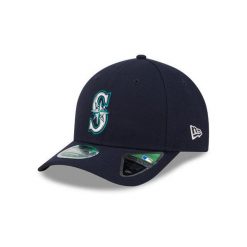 Czapka baseballowa 9forty MLB Mariners PLYR REP MC OTC. Białe czapki damskie New Era, bez wzorów, z materiału, eleganckie. Za 174.00 zł.
