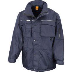 Parka Result Heavy Duty. Czarne parki damskie RESULT, m, bez wzorów, z nylonu, bez kołnierzyka, bez kaptura. Za 310.45 zł.