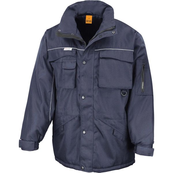 Parka Result Heavy Duty. Czarne parki damskie RESULT, m, bez wzorów, z nylonu, bez kołnierzyka, bez kaptura. Za 309.40 zł.