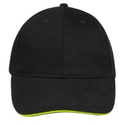 Czapka Z Daszkiem Buffalo 6 Panel. Czarne czapki damskie SOL'S, bez wzorów. Za 29.99 zł.