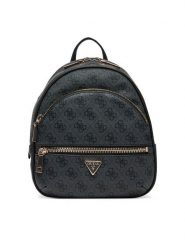 Guess Plecak Manhattan II HWSG71 18320 Szary. Szare plecaki damskie Guess, z aplikacjami, ze skóry. Za 449.99 zł.