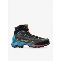 Buty GORE-TEX męskie La Sportiva Aequilibrium Hike GTX. Czarne buty zimowe męskie La Sportiva, bez wzorów, z gore-texu, bez obcasa, bez zapięcia. Za 929.99 zł.