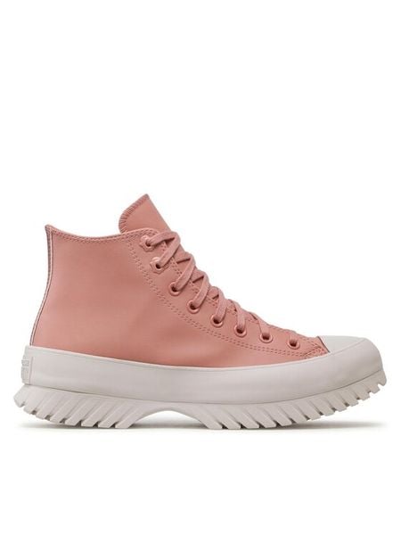 Converse Trampki Chuck Taylor All Star Lugged 2.0 Hi A02879C Różowy. Czerwone botki damskie Converse, bez wzorów, ze skóry, bez zapięcia. Za 399.99 zł.