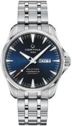 Zegarek Certina Certina DS Action C032.430.11.041.00 Zegarek męski automat 41 mm. Zegarki męskie CERTINA, bez wzorów. Za 3,432.99 zł.