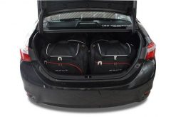 Torby Do Bagażnika Toyota Corolla Limousine 2013-2018 4Szt Kjust. Czarne torby podróżne damskie KJUST, bez wzorów, z kauczuku. Za 1,204.00 zł.