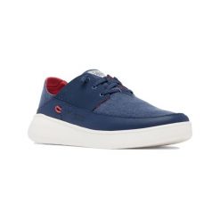 Buty letnie męskie Columbia Boatside Relaxed Pfg. Niebieskie buty zimowe męskie Columbia, na lato, bez wzorów, bez obcasa, bez zapięcia. W wyprzedaży za 305.10 zł.