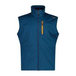 Kurtka softshell bez rękawów CMP. Niebieskie kurtki męskie CMP, m, bez wzorów, z softshellu, bez kaptura. Za 292.85 zł.