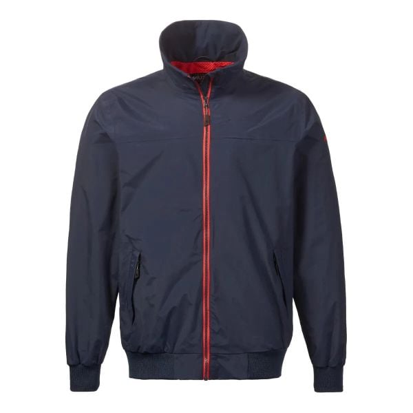 Polar Musto Snug Shell. Czerwone bluzy sportowe męskie Musto, bez wzorów, z polaru, bez kaptura. W wyprzedaży za 618.50 zł.