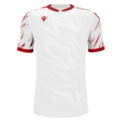 Koszulka Macron Themis Eco. Białe bluzki damskie Macron, bez wzorów, sportowe, bez kołnierzyka, bez ramiączek. Za 261.50 zł.