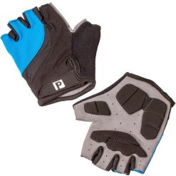 Rękawiczki rowerowe bez palców Profex S/M wzmacniane niebieskie. Niebieskie rękawiczki damskie PROFEX, bez wzorów. Za 21.99 zł.