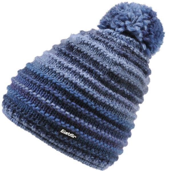 Czapka Eisbar Mikata Pompon MÜ. Niebieskie czapki męskie Eisbar, bez wzorów. Za 186.96 zł.