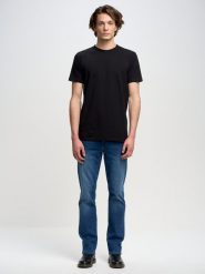Jeansy męskie dopasowane granatowe Terry 499. Niebieskie jeansy męskie BIG STAR, z jeansu, retro. Za 349.99 zł.