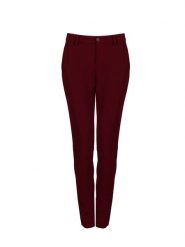 Liu Jo Spodnie "Chino" | WF1220 T7896 | Kobieta | Czerwony. Czerwone spodnie dresowe damskie Liu Jo, bez wzorów, z elastanu, eleganckie, długie. W wyprzedaży za 329.00 zł.