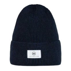 Czapka Z Dzianiny Dla Dorosłych Unisex Drisk. Niebieskie czapki damskie Buff, bez wzorów, z dzianiny, sportowe. Za 205.99 zł.