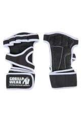 Yuma Rękawiczki do podnoszenia ciężarów - Czarny/Biały. Białe rękawiczki męskie GORILLA WEAR, bez wzorów. Za 125.00 zł.