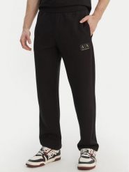 Armani Exchange Spodnie dresowe XM001774 AF19936 UC001 Czarny Regular Fit. Czarne spodnie sportowe męskie Armani Exchange, m, bez wzorów, z dresówki. Za 639.99 zł.