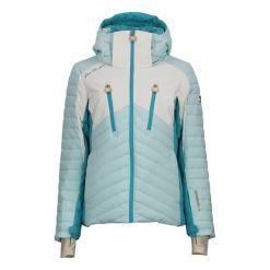 Damska kurtka wodoodporna Peak Mountain Archarme. Niebieskie kurtki sportowe damskie Peak Mountain, na zimę, bez wzorów, bez ramiączek, bez kaptura, narciarskie. W wyprzedaży za 633.00 zł.