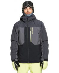Kurtka do sportów zimowych dla Mężczyzn DAWSON. Czarne kurtki sportowe męskie Quiksilver, m, bez wzorów, z materiału, bez kaptura, narciarskie. Za 1,099.00 zł.