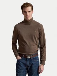 Polo Ralph Lauren Golf 710760126502 Brązowy Regular Fit. Brązowe swetry męskie Polo Ralph Lauren, l, bez wzorów, z bawełny, bez kołnierzyka, bez ramiączek. Za 599.99 zł.